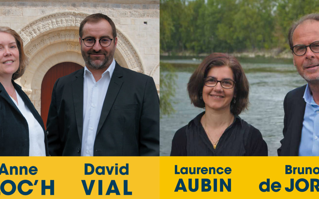 Les candidats de VIA en Indre-et-Loire se présentent à vous