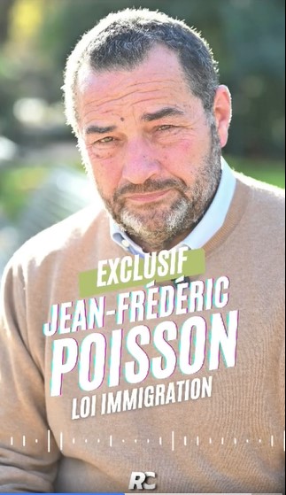 [Actualité] Jean-Frédéric Poisson réagit au verdict du Conseil Constitutionnel au sujet de la loi immigration.