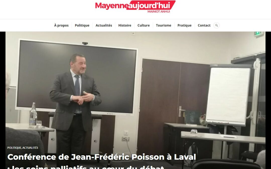 [Média] Mayenne aujourd’hui : les soins palliatifs au cœur du débat