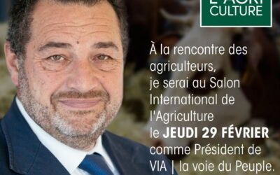 [Sur le terrain] Une délégation de VIA au Salon International de l’Agriculture