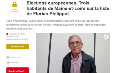 [Médias] Ouest France  / 19 mai 2024