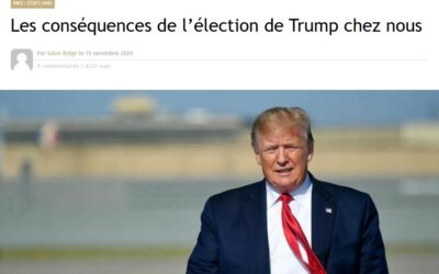 [Médias] Conséquences de l’élection de Trump chez nous. Entretien sur le Salon Beige